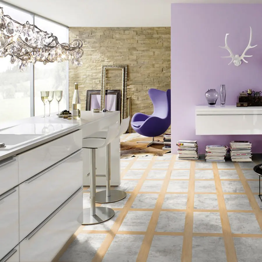Villeroy and Boch Heritage laminate range preview in Travertin Oak